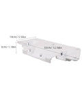 Adjustable Bed Rail Brackets For Safe Drop Down Rails Easy Install Bed Base Support Accessories with dimensions shown