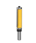 Top And Bottom Bearing Flush Trim Router Bit Set For Smoother Edges And Perfect Cuts With 1/2In Or 12mm Shank Options To Handle Any Woodwork Project Like A Pro Now, featuring a 3/4 inch cutter.