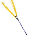 Six Inch Yellow Wire Whiskers 500 Pack for Road Construction, Pro Grade Durable Brightly Colored Attach to Wood Stakes or 60 Penny Nails