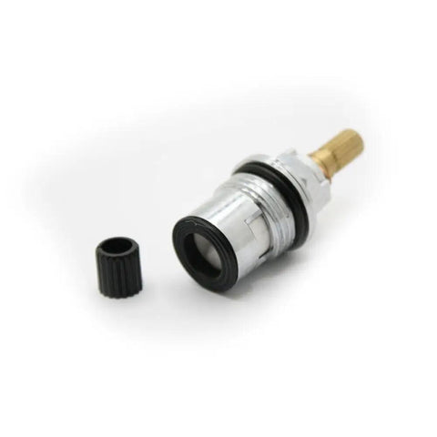 Boutique Grade 1/4 Turn Ceramic Valve Cartridge And Faucet Repair Kit For Thrifco Plumbing 4402953 Compatible With Kohler Gp77005 Rp, single cartridge with metal body and rubber seals.