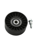 Top Swap Drive Belt Idler Pulley For GP1 250 E2 Watercraft 2006, durable black pulley with bearing and bolt.