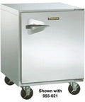 Real Solid Undercounter Freezer Single Door Build Measuring Twenty Seven Inch Wide Delivering Seven Point One Cubic Feet Of Deep Freeze Storage on wheels.