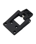 Black zinc alloy hinge for Rotating Hinge Distribution Box for Industrial Electrical Automation Cabinets - Heavy Duty Door Hardware
