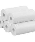 Five Roll Pack Kids Camera Paper Rolls 2.24 By 1.18 Inch Thermal Print Paper For Instant Mini Cameras Non Adhesive Printer Paper Refill For Kids Print Pics Fast Diy Art Projects High Definition Quick Dry, five white rolls