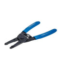 Must Have Pro Grade Multi-Purpose Wire Stripper And Cutter With Clean Shear, serrated nose jaws, blue comfortable grips, USA made