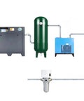 Heavy Duty Compressed Air Pipeline Heater Delivering Serious Heat With Smart Pid Temperature Control for industrial air compression setup.