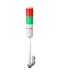 Tower Stack Lights RGB LED Indicator For Factory And Shop Floor, 2 Tier Industrial Warning Lamp With Sound, 110V, prism PC lampshade