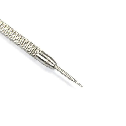 Spring Bar Tool Kit For Watch Bands No Fuss Link Remover And Pin Removal Set, stainless steel close-up, double-ended tip visible