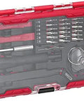Precision Screwdriver Set 32-Piece Electronics Repair Tool Kit For Laptops, Smartphones, Eyeglasses, And Watches With Magnetic Tip Red