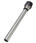 Must Have ER8 A Type Nut Straight Shank Extension Rod With Collet Chuck For CNC Milling Processing C8 Through C20 Models 150mm Long, silver metal