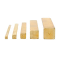 Brass Set Up Gauge Blocks, Stackable 5 Piece Set, Each Two And A Half Inch Long, Quick And Accurate Router Depth Adjustments, Fence To Cutter Spacing Tool For Plunge Routers And Router Tables, five brass blocks