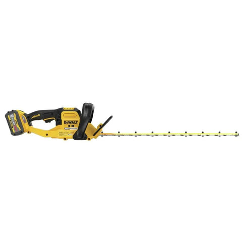 Badass Cordless Hedge Trimmer Equipped With 60 Volt Lithium Battery For Knockout Yard Cleanup Dual Edge Steel Blades Plus Lightweight Frame.
