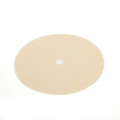 Beige circular inhalation valve disk with center hole for respirators 6200/6800/6000 series