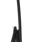 Side view of Beefy Power Level 2 Wall Mounted EV Charger Black For Commercial And Home Use With LCD Display Delivers 11.5KW At 48A