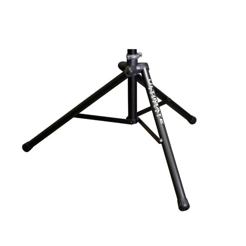 Heavy Duty Aluminum Tripod Speaker Stands Pair Delivers Rock Solid TeleLock Collar Build For Straight Up Easy Height Tweaking And Tough As Nails Road Ready Stability
