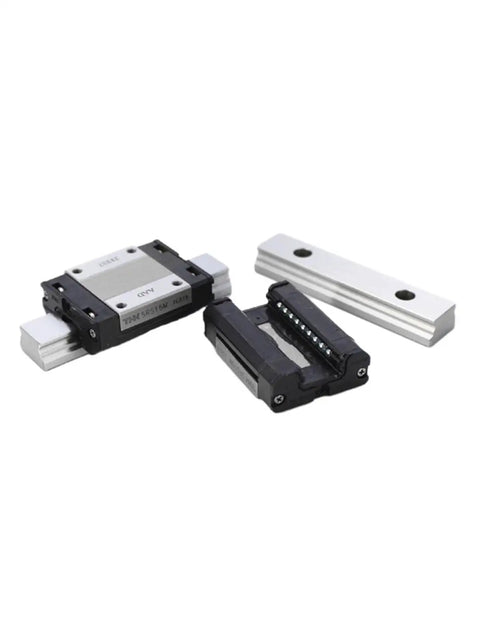 Rock Solid SHW35CA Linear Guide Block Slider Bearing with quick release slip joint for CNC router and 3D printer projects.