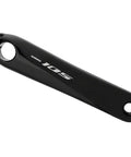 105 Fc R7000 Crankset No Chainring Black 170mm Hollowtech II for 11 speed drivetrains, close-up of left crank arm