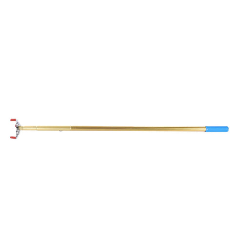 Pro Grade Smoke Detector Removal Tool With Four Point Three Meter Pole for ladder-less high ceiling alarm snatching tool.