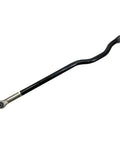 Beefed Up Heavy Duty Adjustable Rear Track Bar For 2018 2019 2020 2021 Jeep Wrangler JL JLU Two To Four And A Half Inch Lift Forged HD Suspension Upgrade Zinc Plated Powder Coated For Axle Alignment rear track bar, black steel with silver ends