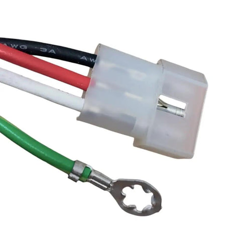 Wiring harness connector for 326628-761 Draft Inducer Fan Furnace Blower Motor Assembly, including fasteners.
