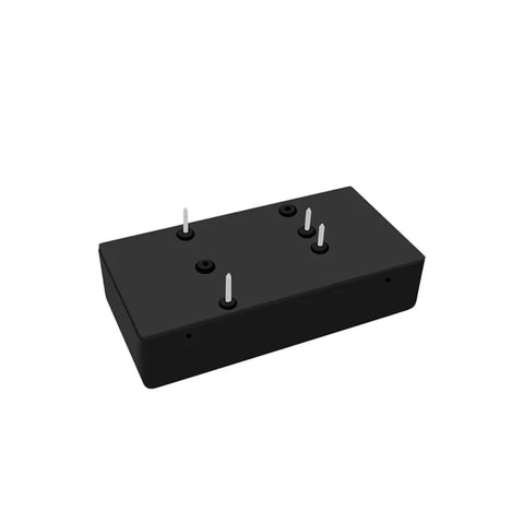 Straight Up Reliable 10W DCDC Isolated Switching Converter Step Down Power Supply Module 24V To 5V 2A black casing with terminals.