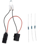 Premium Vcm Disable Kit For Honda Acura 3.5L V6 with wiring harness and four resistors for engine temp sensor fix.