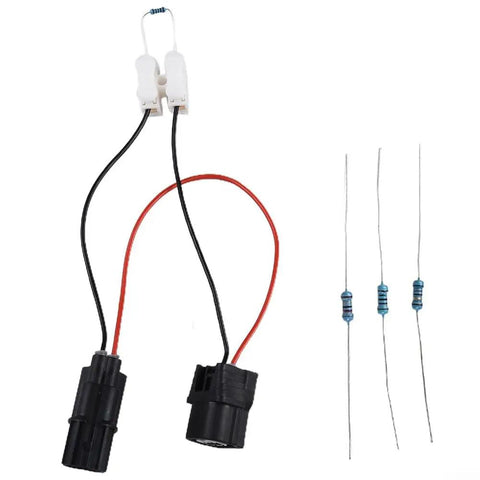 Premium Vcm Disable Kit For Honda Acura 3.5L V6 with wiring harness and four resistors for engine temp sensor fix.