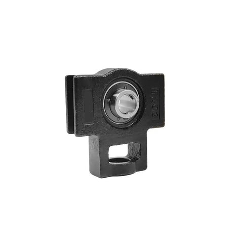 Badass Heavy Duty Pillow Block Units Outer Spherical Bearing Inserts With Housing Industrial Machinery UCT313 To UCT322 Bearing Steel Smooth Grind Keeps Machines Dope All Day Long No Cap Zero Failure Risk, black steel bearing housing insert