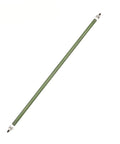 Heavy Duty 6.6mm Straight Tubular Heater For Hot Runner Manifold Stainless Steel Flexible Heating Element 500mm 700W shown in green color.