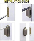 Installation guide for Heavy Duty Magnetic Cabinet Catches 2 Pack Holds Up To 15 Lbs Cupboard Door Magnets Stainless Steel
