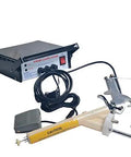 Heavy Duty Portable Powder Coating Paint Spray Gun With Two Stage Adjustable Settings For Cars Homes And Shops Featuring Upgraded Circuitry and Pro Level Durability, included power coating system components.