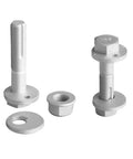 Dope Camber Adjustment Bolt Kit 2Pcs Rear And Front Lateral Arm Suspension Alignment Hardware For Subaru Ascent Crosstrek Brz Wrx Legacy And Sti Models 901700154 Oem Replacement No Sweat Setup view of camber bolts and nuts