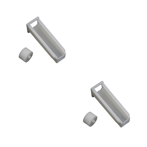 2-Pack Silicone Tubing Clamps Shut Off Hose Clip With Adjustable Flow Control For Small Hoses and Wine Bottles, lightweight and easy to use.