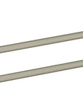 Double 24 Inch Towel Bar in Brushed Nickel for Bathroom Must Have Banbury Collection Style Wall Mount Durable Stainless Look Classic Yet Modern Bath Accessory for Easy Towel Organization and Everyday Use