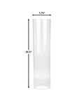 Replacement Spiral Heater Glass Tube For Round Spiral Flame Heaters Fits GF 600 GF 640 And Fire Sense 63057 63252