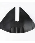 Whale Tail Hydrofoil Stabilizer For Outboard Motors 15 To 300HP, black ABS material, marine boat fins and wave board thrust plate