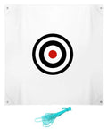 58 By 58 Inch Golf Target Cloth For Indoor And Outdoor Practice, Heavy Duty Canvas Hitting Target with target design and hanging rope