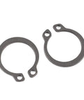 Go-To External Circlip Retaining Ring Set 100 Pieces, 304 Stainless Steel Snap Rings in 8mm to 18mm, rust resistant clips