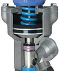 Valve II 1-1/2 Inch Tungsten Carbide Sleeve Built Tough Industrial Valve With Triple Plunger Seals, Clean-Out Port Under Inlet