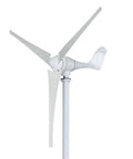 500W Portable Wind Turbine Generator For 12V 24V 48V Systems, Easy Install, Low Vibration, High Efficiency, Flange Mount