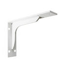 Floating Desk And Wall Shelf Compatible Triangular Bracket Heavy Duty Q235 Steel Support With Brushed Finish Single Pack