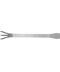 Lightweight 3 Prong Root Rake For Gardening With Stainless Steel Construction Ergonomic Handle Loosens And Aerates Soil