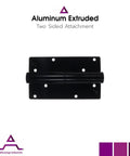 Self Closing Gate Hinge For Fences With Pushdown Adjustment And Heavy Duty Enclosed Spring Powder Coated Steel Finish Two Sided Mounting White Gate Hardware
