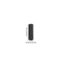 Hexagon Standoff Kit for Circuit Boards with Black Nylon Spacers and Screws, 2.6cm x 0.5cm
