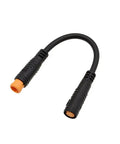 3 Pin Ebike Adapter Cable For Throttle Brake And Gear Sensor Connections 5.2 Inch Extension Cable Female To Male Easy Plug And Play
