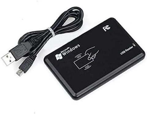 USB reader and cable for Door Access System With 600Lb Mag Lock Entry Control Panel 110V Power Supply RFID Reader Exit Button Enroll RFID