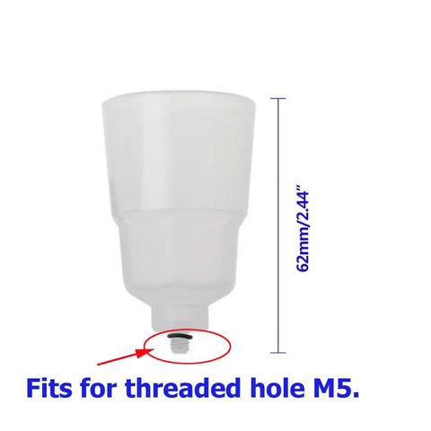Two Pack Bike Brake Bleed Funnel With M5 Threaded Spout For Shimano Hydraulic Systems and Mountain Bikes Mineral Oil Compatible