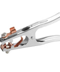Heavy Duty Welding Ground Clamp For Mig Tig And Mma Welders with copper jaw and ergonomic handle for stable current.