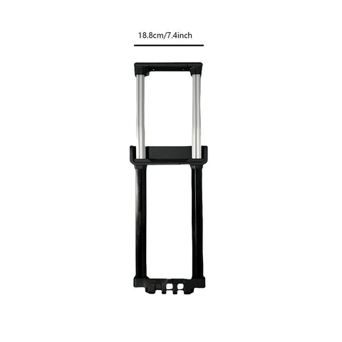Front view of Beefed Up 28 Inch 2 Section Luggage Telescopic Handle Replacement Rod Iron Material Easy Glide Handle