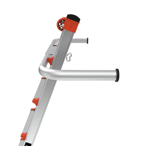 Heavy Duty Aluminum Ladder Wall Standoff Stabilizer That Goes The Extra Yard For Safe Window Reach Solid As A Rock Construction No Fuss Setup For Daily Grind Job Sites Works Like A Charm Up High